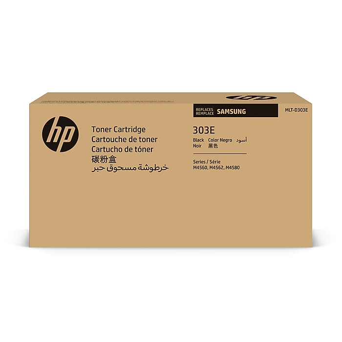 HP 303E Black Toner Cartridge for Samsung MLT-D303E (SV023), Samsung-branded printer supplies are now HP-branded Sansujyuku sansujyuku.com