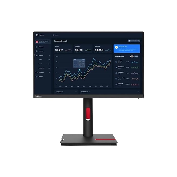 Lenovo Thinkvision T22i-30 21.5″ 60 Hz LCD Monitor, Black (63B0MAR6US) Sansujyuku sansujyuku.com