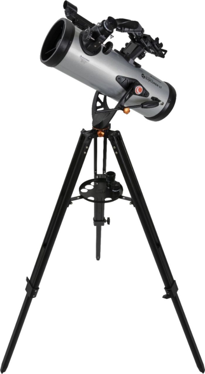 Celestron – Starsense Explorer LT 114AZ Telescope App-Enabled Newtonian Reflector Telescope – Silver/Black Sansujyuku sansujyuku.com