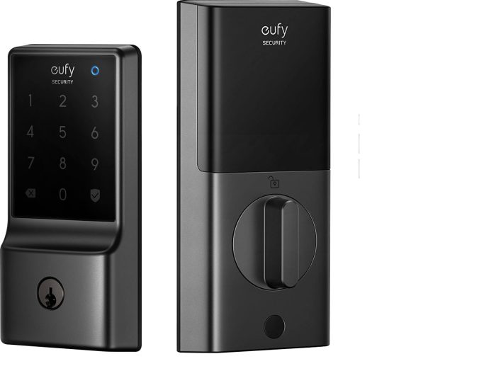 eufy Security – Smart Lock C210 WiFi Replacement Deadbolt with eufy App|Keypad|Biometric Access – Black Sansujyuku sansujyuku.com