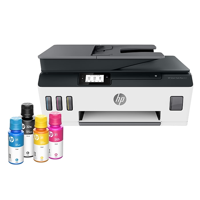 HP Smart Tank Plus 651 Wireless All-in-One Ink Tank Printer with up to 2 Years of Ink Included (7XV38A) Sansujyuku sansujyuku.com
