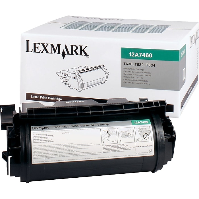 Lexmark 12A7460 Black Standard Yield Toner Cartridge Sansujyuku sansujyuku.com
