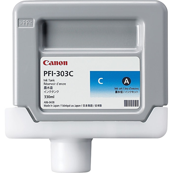 Canon 303 Cyan Standard Yield Ink Cartridge (2959B001AA) Sansujyuku sansujyuku.com