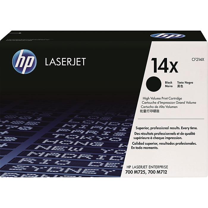 HP 14X Black High Yield Toner Cartridge, Prints Up to 17,500 Pages (CF214X) Sansujyuku sansujyuku.com