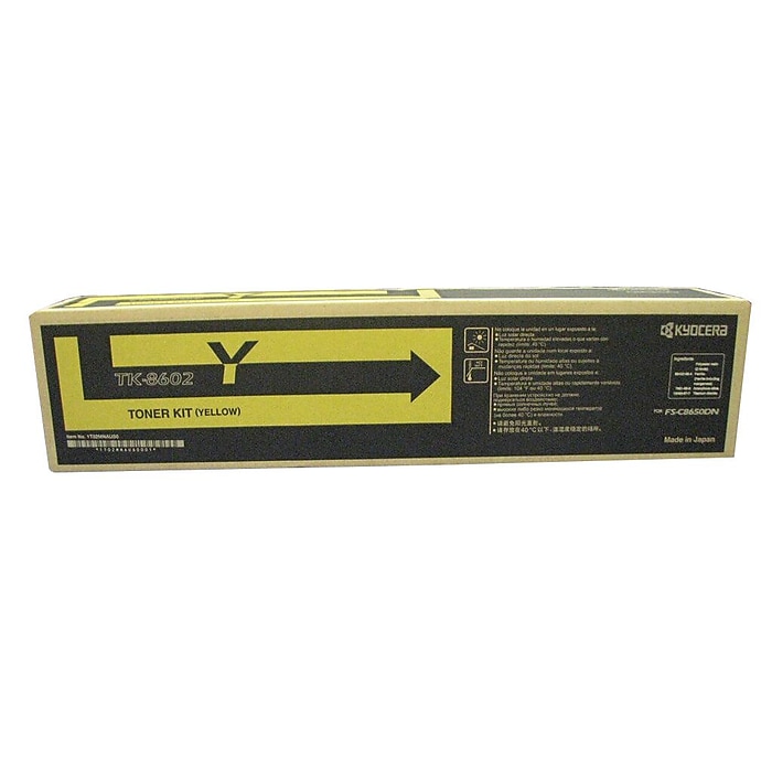 Kyocera TK-8602Y Yellow Standard Yield Toner Cartridge Sansujyuku sansujyuku.com