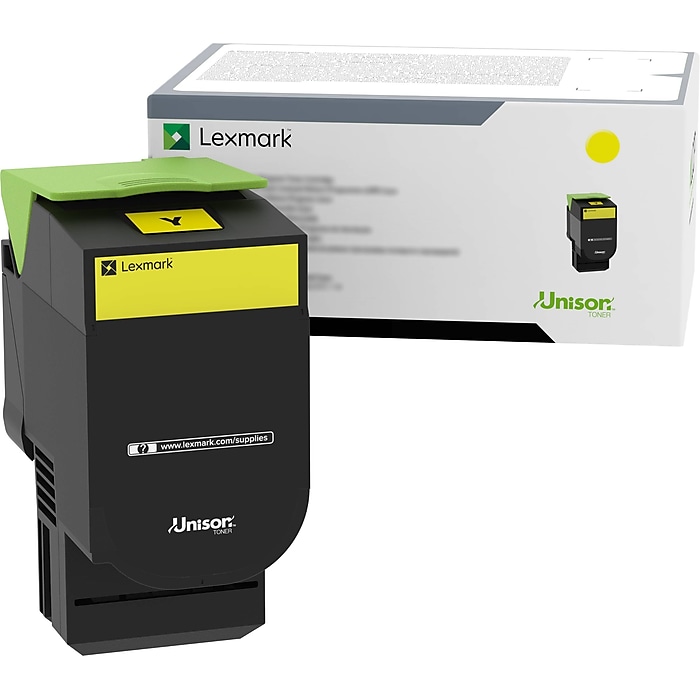 Lexmark 800S4 Yellow Standard Yield Toner Cartridge (80C0S40) Sansujyuku sansujyuku.com