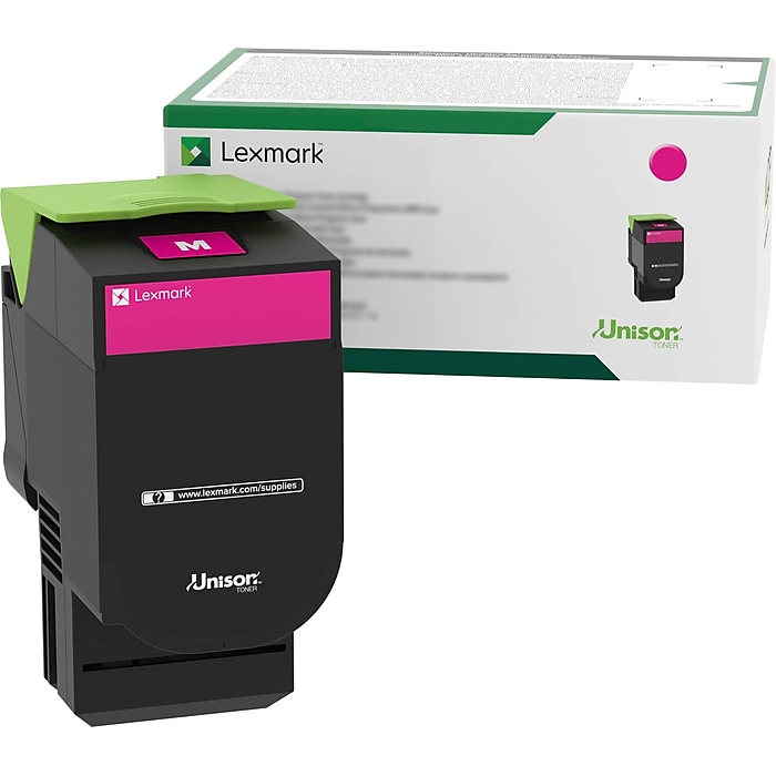 Lexmark 801 Magenta Extra High Yield Toner Cartridge (80C1XM0) Sansujyuku sansujyuku.com