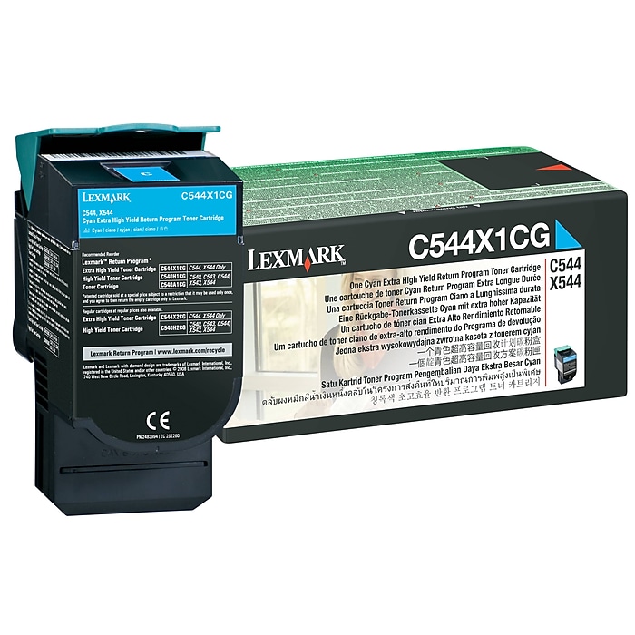 Lexmark C544 Cyan Extra High Yield Toner Cartridge Sansujyuku sansujyuku.com
