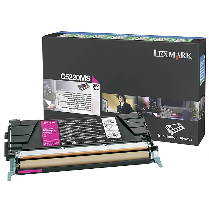 Lexmark C5220MS Magenta Standard Yield Toner Cartridge, Prints Up to 3,000 Pages Sansujyuku sansujyuku.com