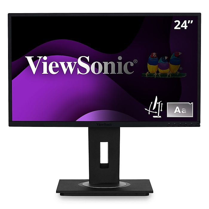 ViewSonic Ergonomic 24″ 60 Hz LCD Monitor, Black (VG2448-PF) Sansujyuku sansujyuku.com