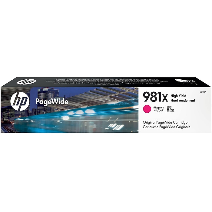 HP 981X Magenta High Yield Ink Cartridge (L0R10A) Sansujyuku sansujyuku.com