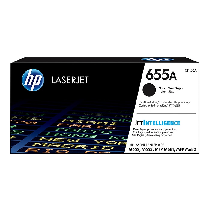 HP 655A Black Standard Yield Toner Cartridge (CF450A) Sansujyuku sansujyuku.com