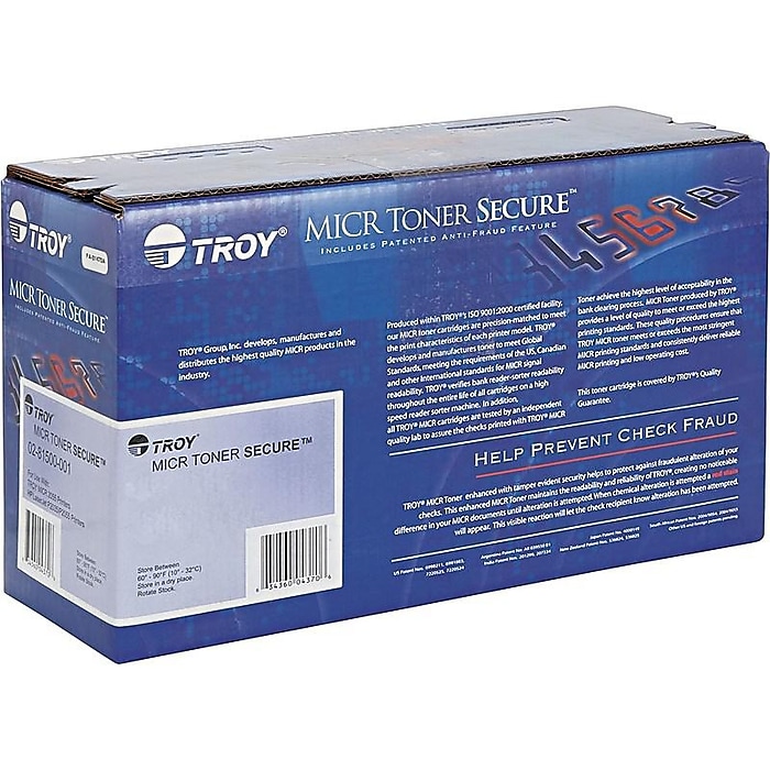 TROY Secure 1606 MICR Cartridge, Standard (02-82000-001) Sansujyuku sansujyuku.com