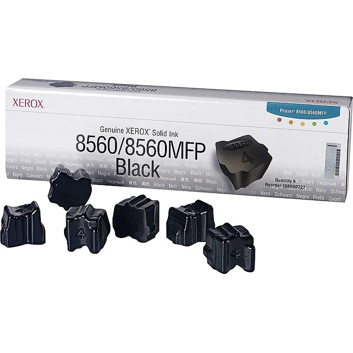 Xerox 108R00727 Black Standard Yield Ink Cartridge, 6/Pack Sansujyuku sansujyuku.com