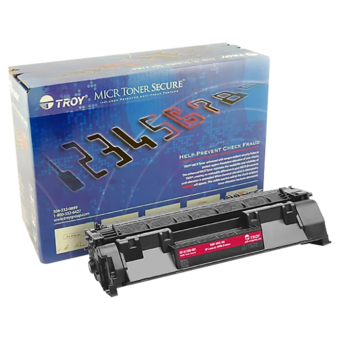 Troy Toner Secure HP 80A MICR Cartridge, Black (02-81550-001) Sansujyuku sansujyuku.com