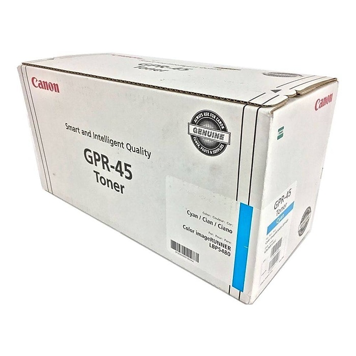 Canon GPR-45 Cyan Standard Yield Toner Cartridge (CNM6262B001AA) Sansujyuku sansujyuku.com