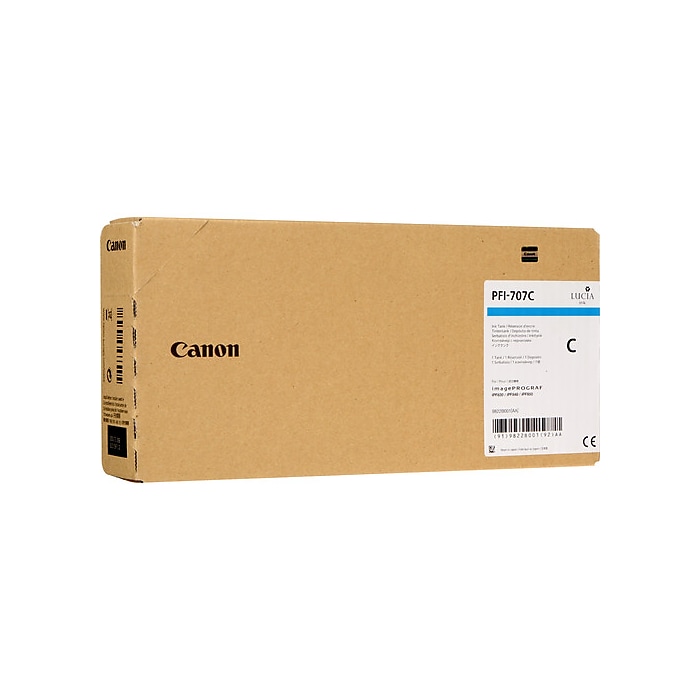 Canon 707 Cyan Standard Yield Ink Cartridge (9822B001AA) Sansujyuku sansujyuku.com