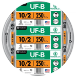 Southwire 250-ft 10/2 Solid UF-B Wire W/G (By-the-roll) 13056755 Sansujyuku sansujyuku.com