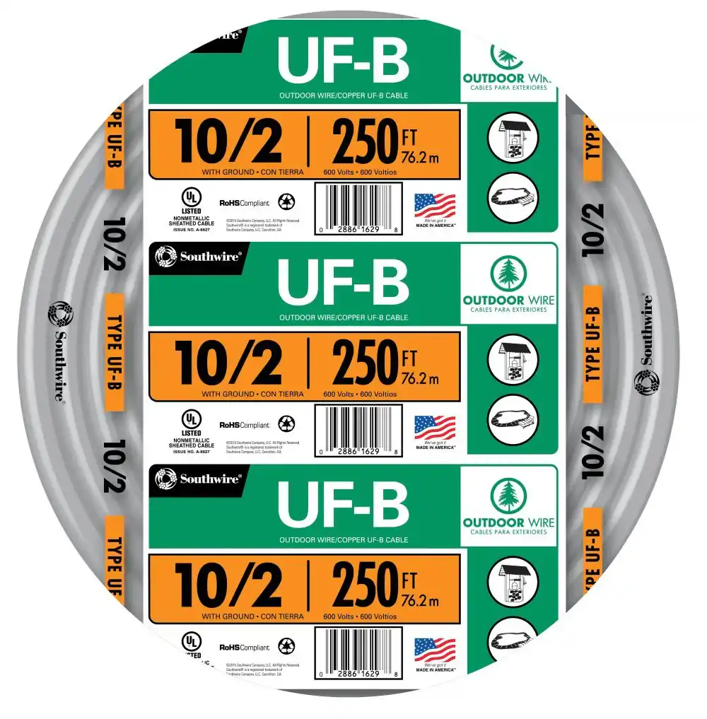 Southwire 250-ft 10/2 Solid UF-B Wire W/G (By-the-roll) 13056755 Southwire 250-ft 10/2 Solid UF-B Wire W/G (By-the-roll) 13056755 Sansujyuku sansujyuku.com