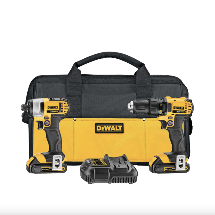 DEWALT 2-Tool 20-Volt Max Power Tool Combo Kit with Soft Case (2-Batteries and charger Included) DCK280C2 Sansujyuku sansujyuku.com