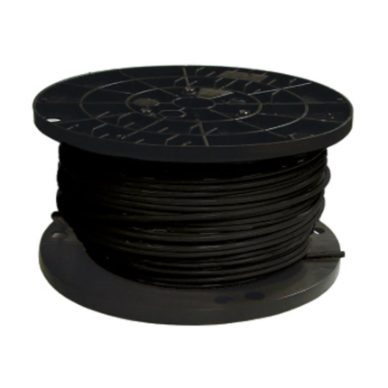 Southwire SIMpull 500-ft 8-AWG Black Stranded Copper Thhn Wire (By-the-roll) 20488345 Sansujyuku sansujyuku.com