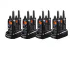 Midland 8 LXT600 License-Free FRS Walkie Talkies with Alarm, Clear Communication, Ni-MH Battery, Belt Clips | Walkie Talkie Series LXT600BBX4 Sansujyuku sansujyuku.com