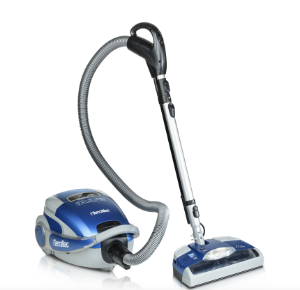 Prolux TerraVac Pet Canister Vacuum, Blue, Pet Brush, HEPA Filter, Cyclonic Action, Bagless, Retractable Cord PROLUX_TERRA_B Sansujyuku sansujyuku.com