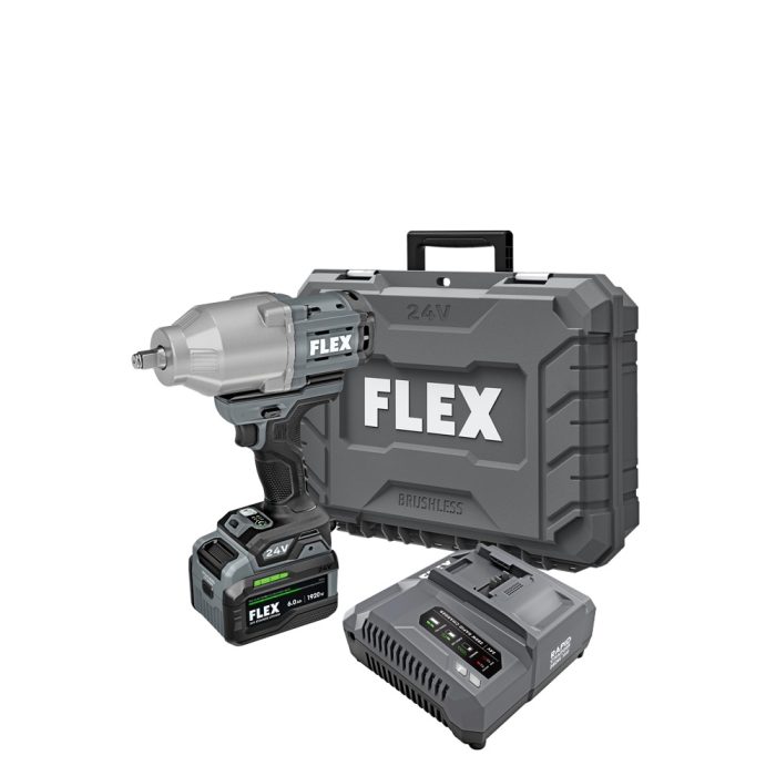 FLEX 24-volt Variable Speed Brushless 1/2-in Drive Cordless Impact Wrench (Battery Included) FX1471-1H Sansujyuku sansujyuku.com