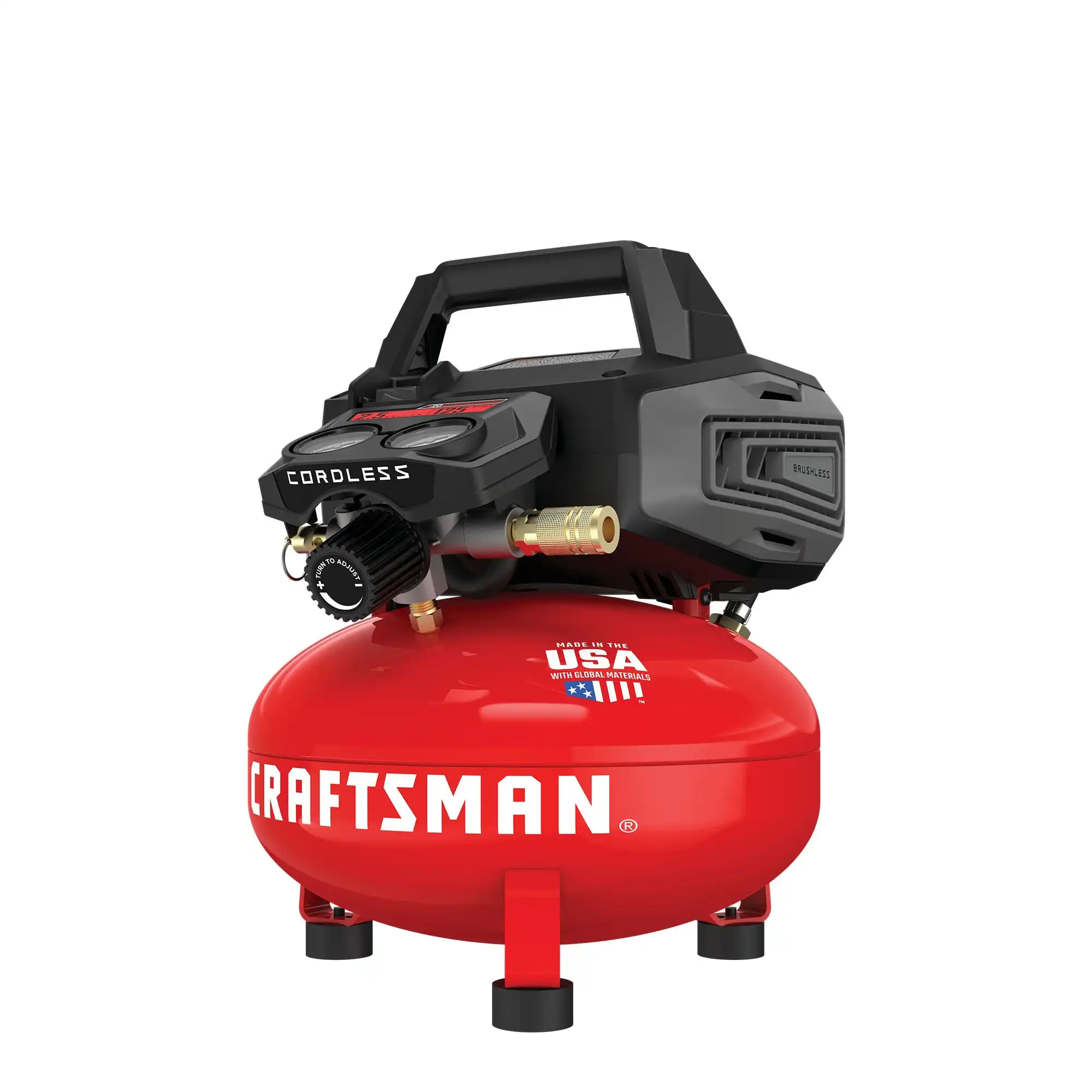 CRAFTSMAN V20 RP 2.5-Gallon Portable Electric Cordless 125 PSI Pancake Air Compressor CMCC2520B CRAFTSMAN V20 RP 2.5-Gallon Portable Electric Cordless 125 PSI Pancake Air Compressor CMCC2520B Sansujyuku sansujyuku.com