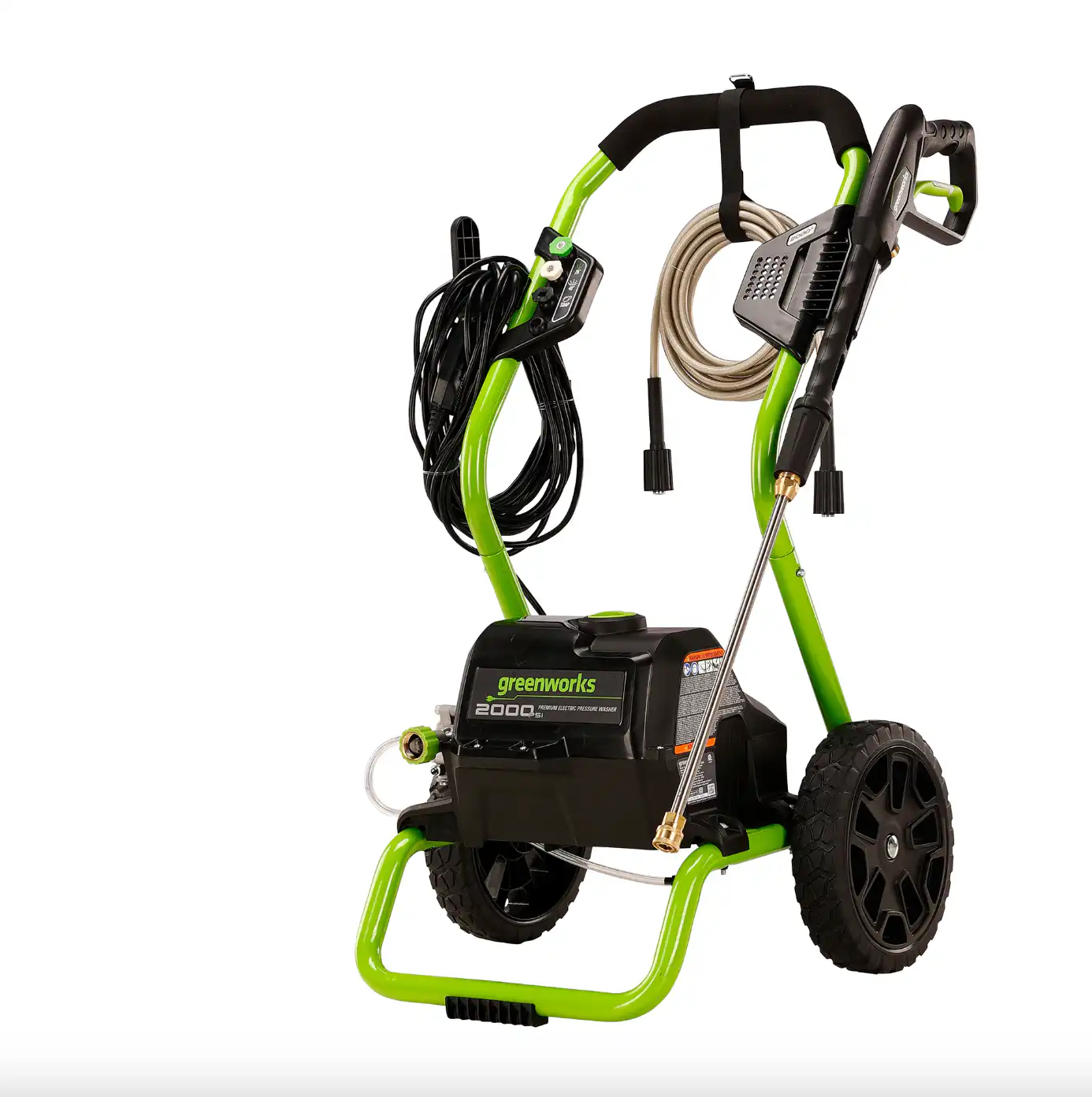 Greenworks 2000 PSI 1.1-GPM Cold Water Electric Pressure Washer with 3 Spray Tips GPW2000-1RG Greenworks 2000 PSI 1.1-GPM Cold Water Electric Pressure Washer with 3 Spray Tips GPW2000-1RG Sansujyuku sansujyuku.com