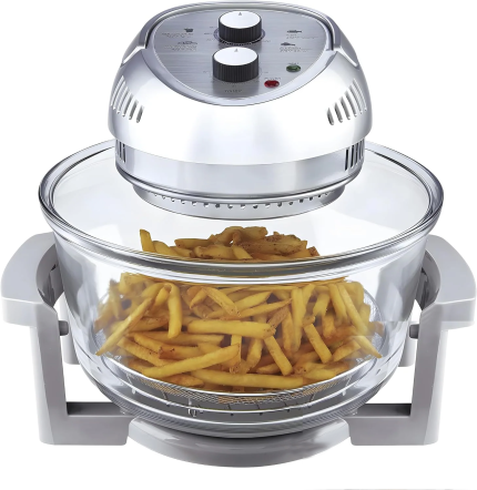 Big Boss 16-Quart Silver Air Fryer 8605 Sansujyuku sansujyuku.com