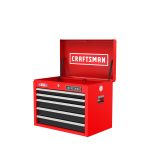 CRAFTSMAN 2000 Series 26-in W x 19.75-in H 5-Drawer Steel Tool Chest (Red) CMST98263RB Sansujyuku sansujyuku.com