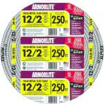 Southwire Armorlite 250-ft 12/2 Solid Aluminum MC (Metal Clad) Cable 68580055 Sansujyuku sansujyuku.com