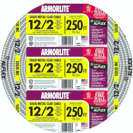 Southwire 50-ft 10/2 Romex SIMpull Solid Indoor CU NM-B W/G Individual Pack (By-the-roll) 28829022 Sansujyuku sansujyuku.com