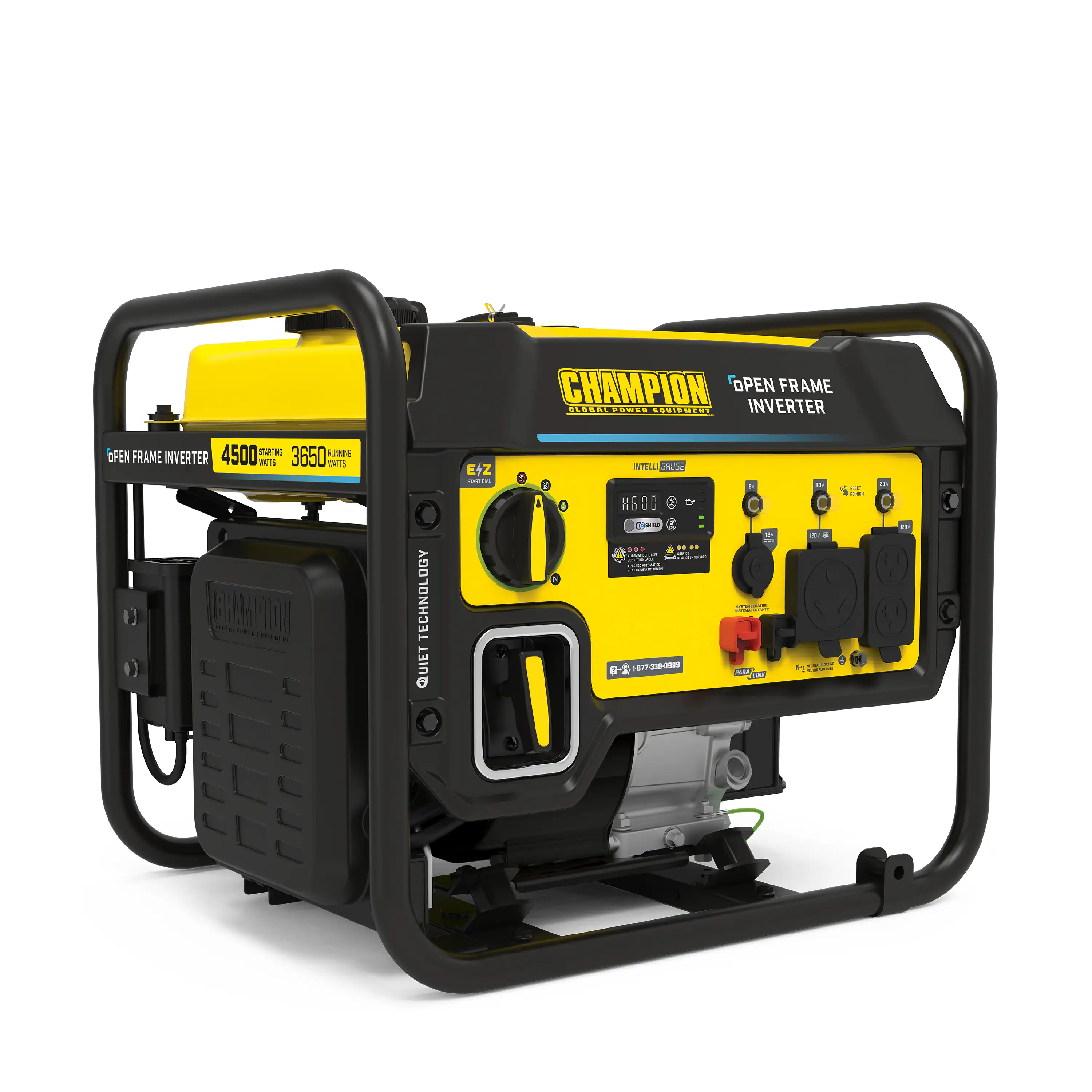 Champion Power Equipment CO Shield Quiet Technology 4500-Watt Single Fuel (Gasoline) Inverter Generator 201049 Champion Power Equipment CO Shield Quiet Technology 4500-Watt Single Fuel (Gasoline) Inverter Generator 201049 Sansujyuku sansujyuku.com