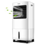 Costway 14.5-in 120-Volt 4-Speed Indoor White Floor Fan EP24513US-WH Sansujyuku sansujyuku.com