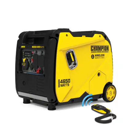 Champion Power Equipment CO Shield Wireless Remote Start Quiet Technology 4650-Watt Single Fuel (Gasoline) Inverter Generator 201155 Sansujyuku sansujyuku.com