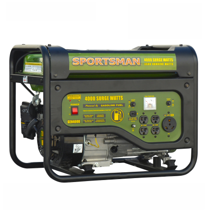 Sportsman 3500-Watt Portable Generator with Carbon Monoxide Sensor and Automatic Voltage Regulation 553857 Sansujyuku sansujyuku.com